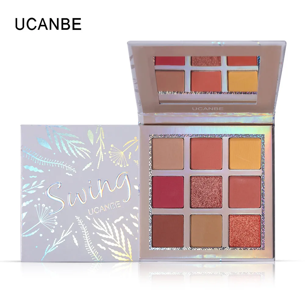 9 Colors Palette Eyeshadow Shimmer Matte Glitter Palette