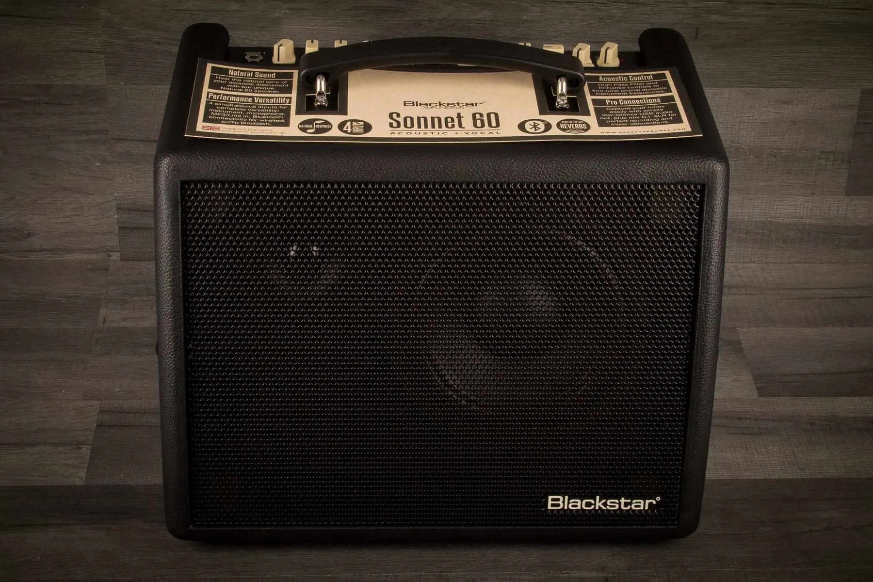 Blackstar Guitar Amp - Sonnet 60 Acoustic Amplifier (Black)