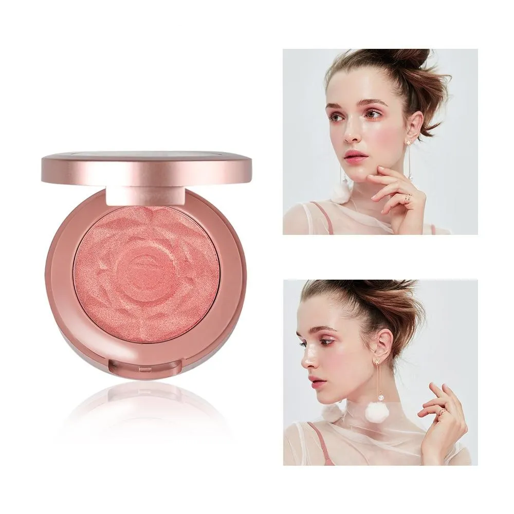 Face Blusher Powder Rouge Makeup Cheek