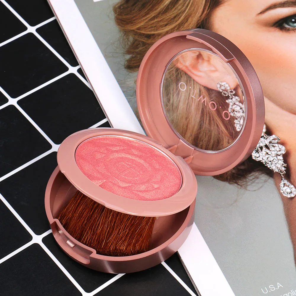 Face Blusher Powder Rouge Makeup Cheek
