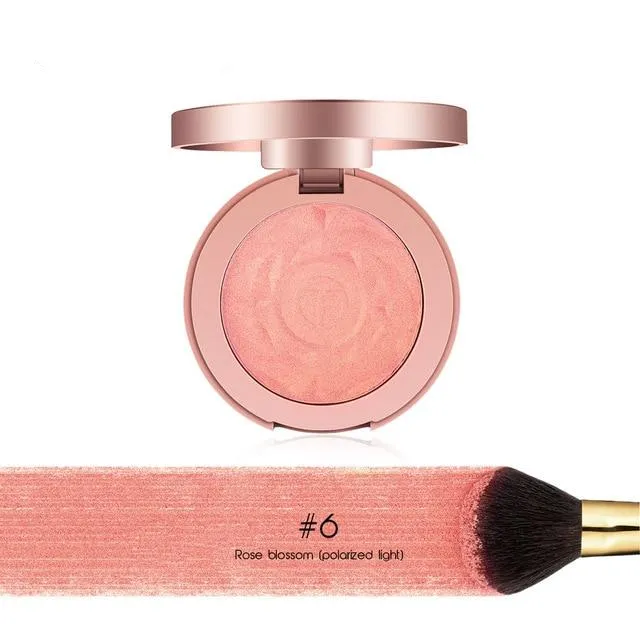 Face Blusher Powder Rouge Makeup Cheek