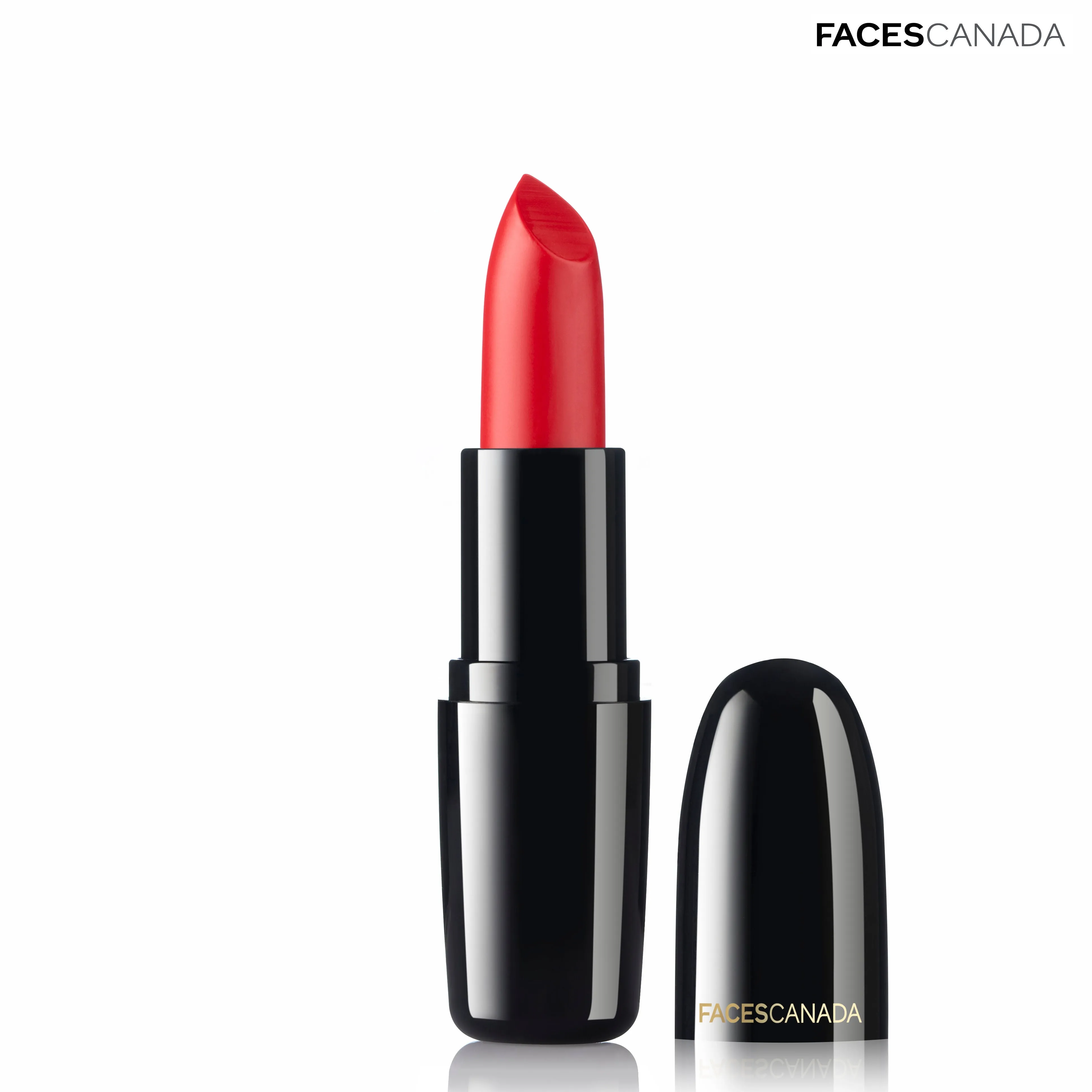 Faces Canada Weightless Creme Lipstick |Jojoba and Almond Oil | Highly pigmented | Smooth One Stroke Color | Keeps Lips Moisturized | Lady In Red 4g