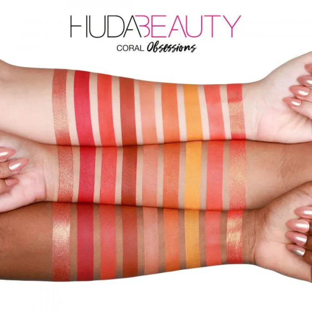 Huda Beauty Obsessions Eyeshadow Palette Coral