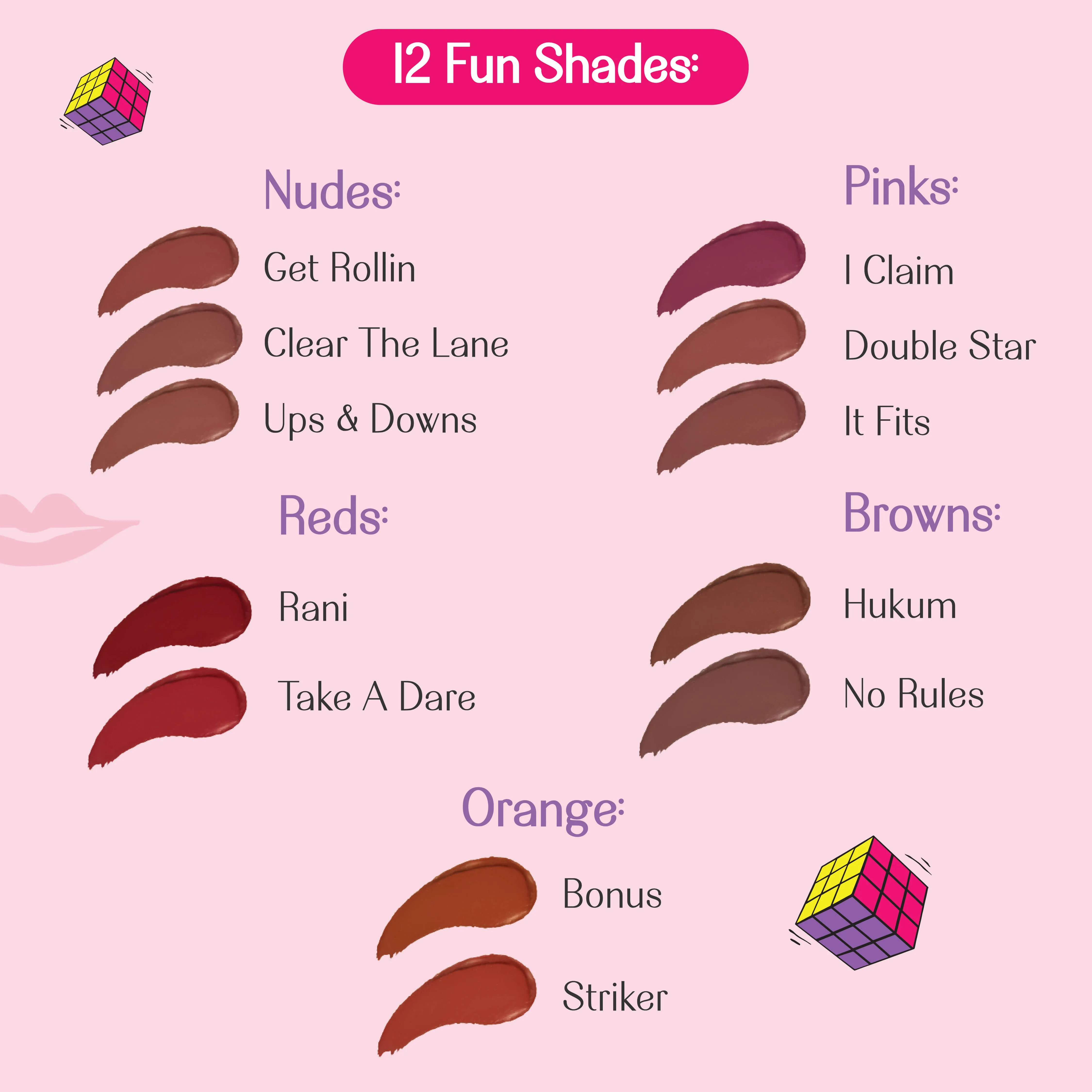 I Claim- Game On! Mad-Matte Liquid Lipstick  (Deep Pink) Transfer-proof