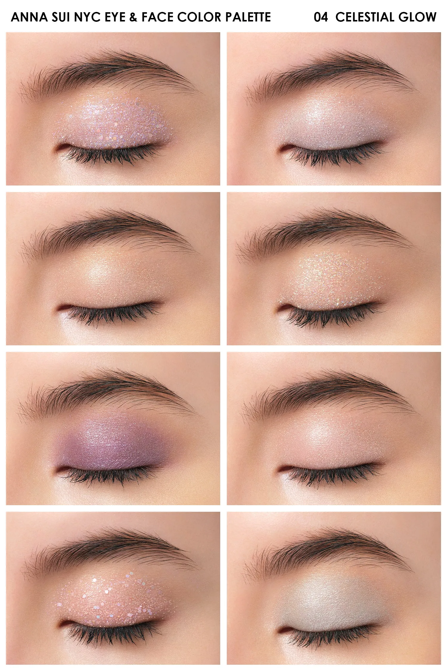 Limited Edition: Anna Sui NYC Eye & Face Color Palette - Celestial Glow