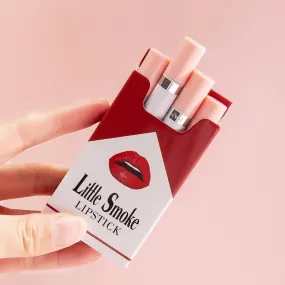 Little Smoke 4pc Red Lipstick Set - Matte Coloured Sets