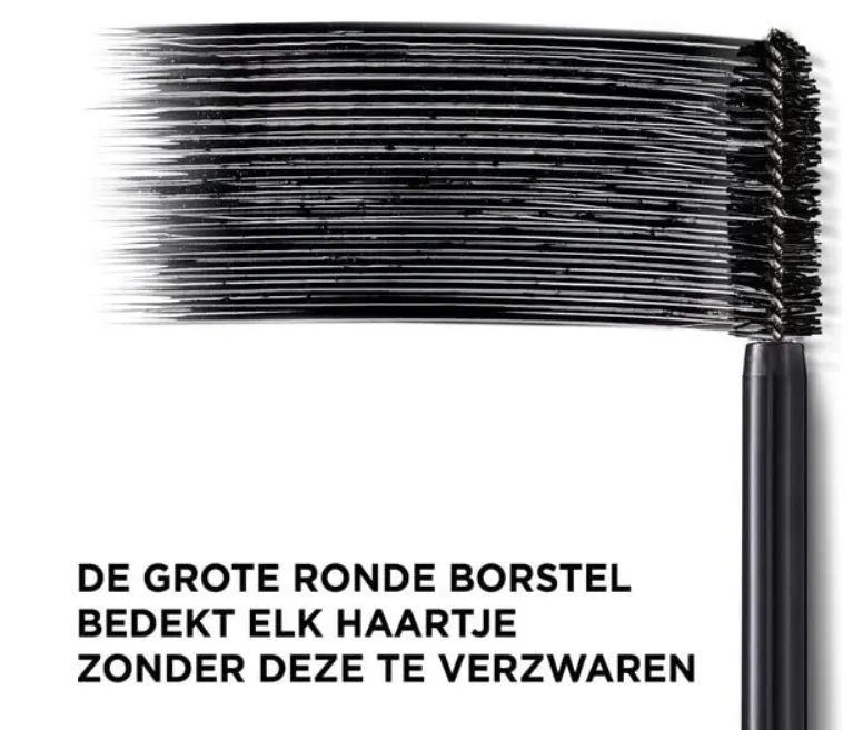 L'Oréal Air Volume 30H Mega Black Mascara - Black