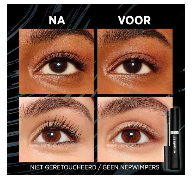 L'Oreal Paris Telescopic Lift Mascara - 9.9ml Black