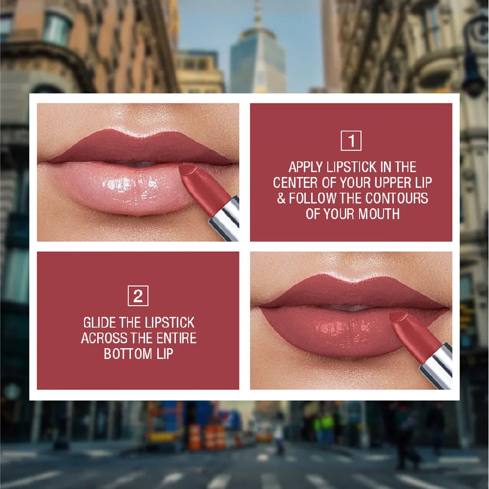 Maybelline New York Color Sensational Creamy Matte Lipstick, 691 Rich Ruby, 3.9g