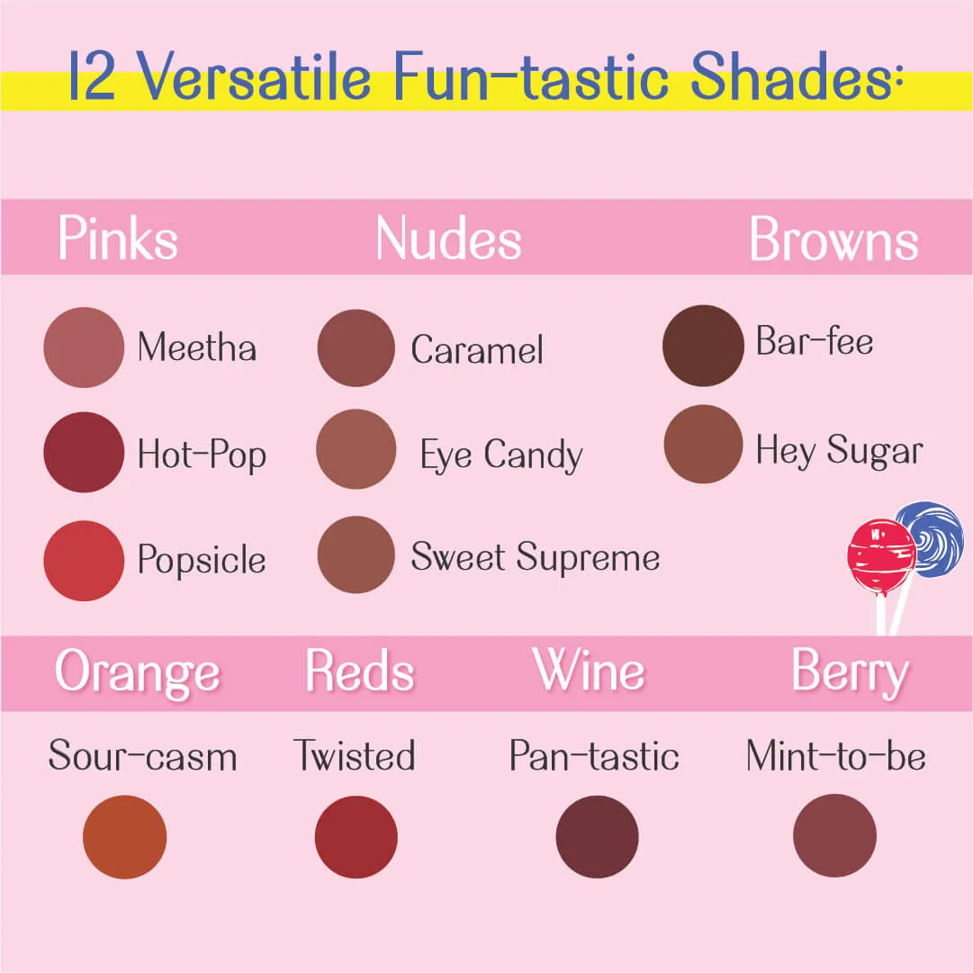 Meetha- Luxe-Matte Lipstick  (Mauve Pink) Velvet Matte Finish