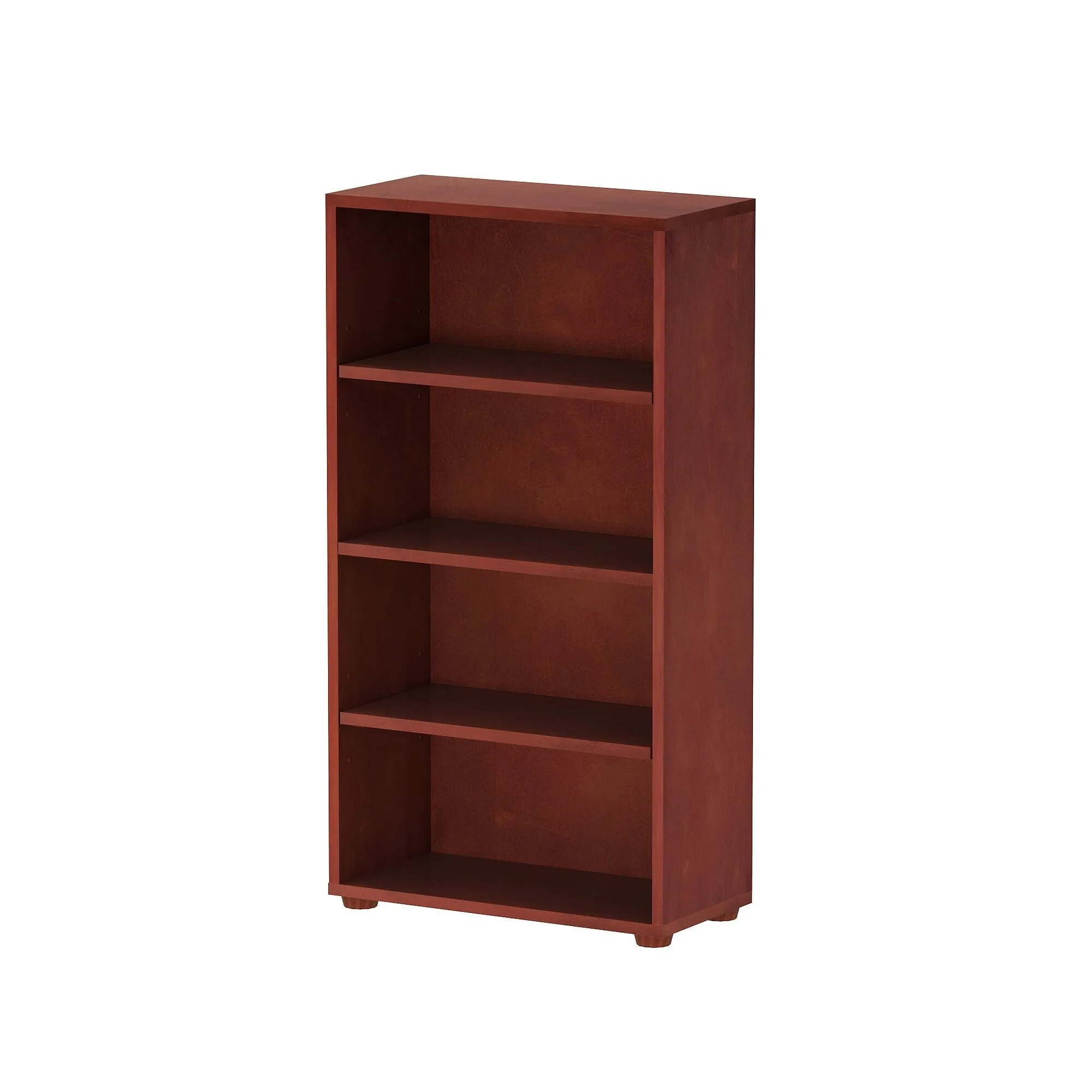 Mid 4 Shelf Bookcase