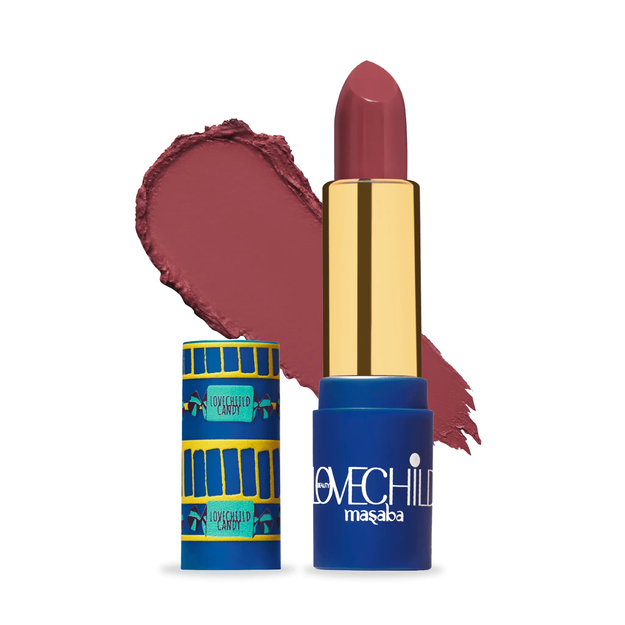 Mint-to-be- Luxe-Matte Lipstick  (Mauve) Velvet Matte Finish