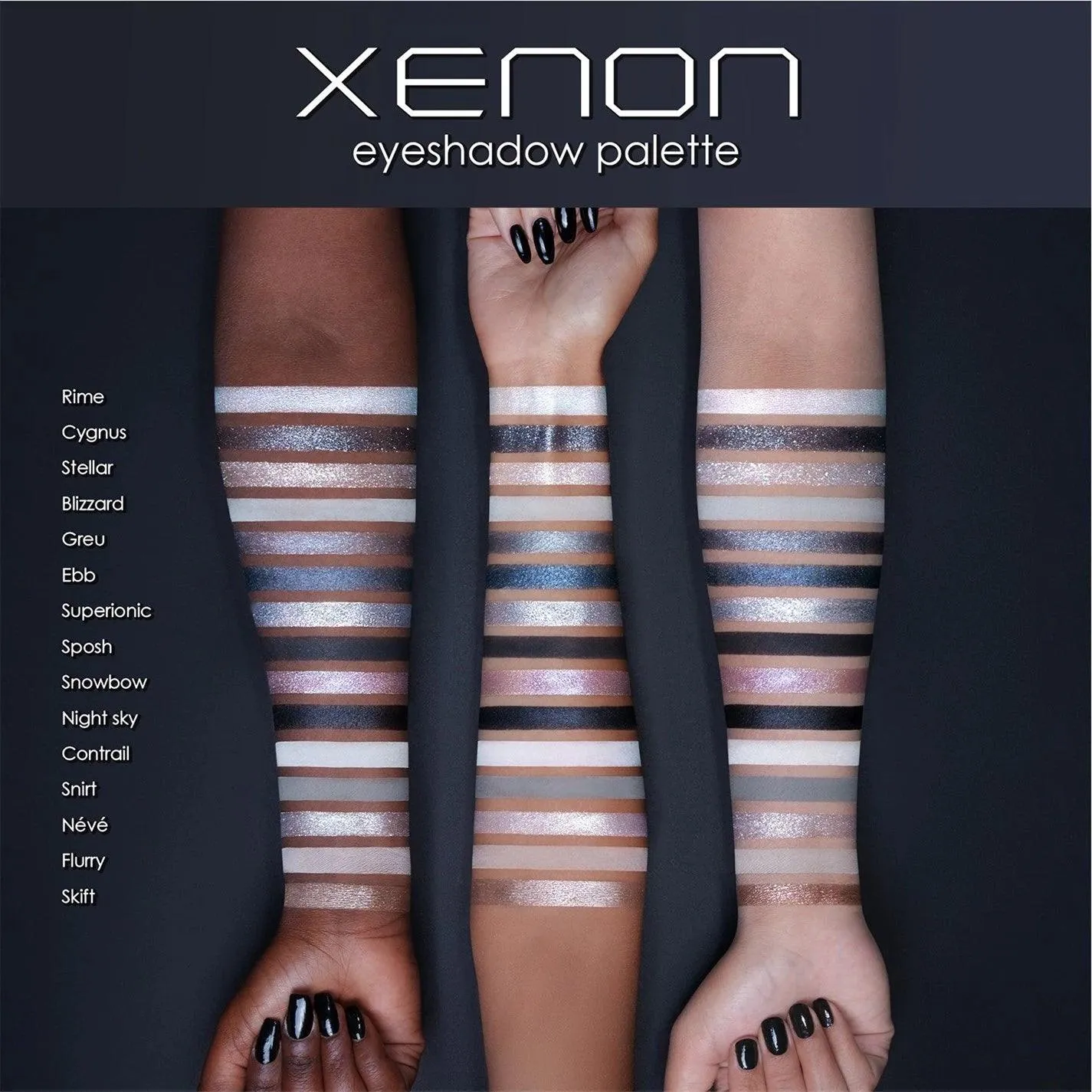 Natasha Denona - Mini Xenon EyeShadow Palette
