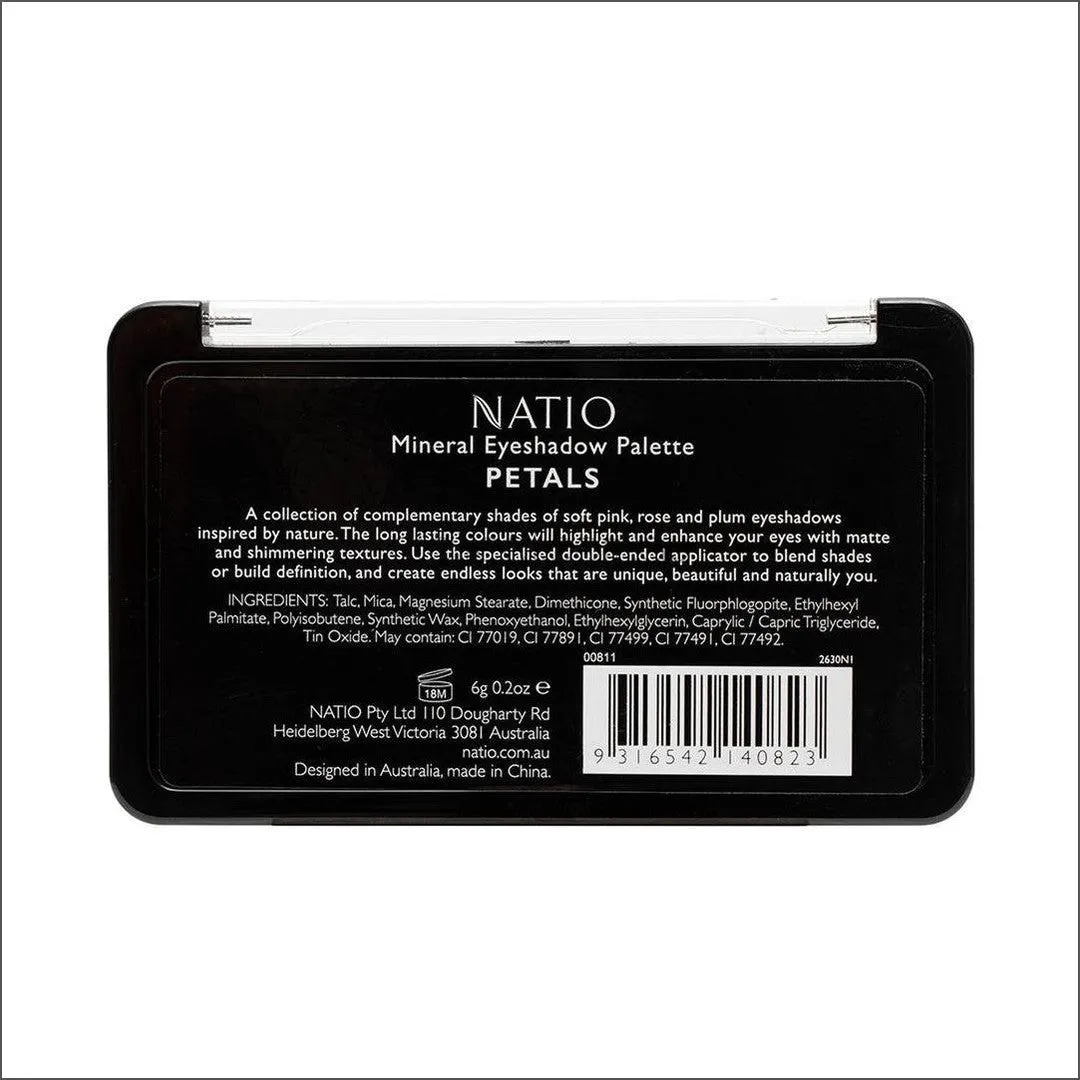 Natio Mineral Eyeshadow Palette Petals	6g