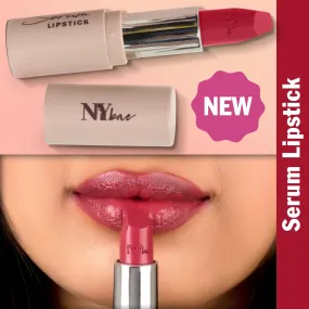 NY Bae Runway Serum Lipstick - Pink Pool 04 (4.8 g) | Pink | Highly Pigmented | Vitamin E & Fruit Oils | Lightweight | Non-Drying