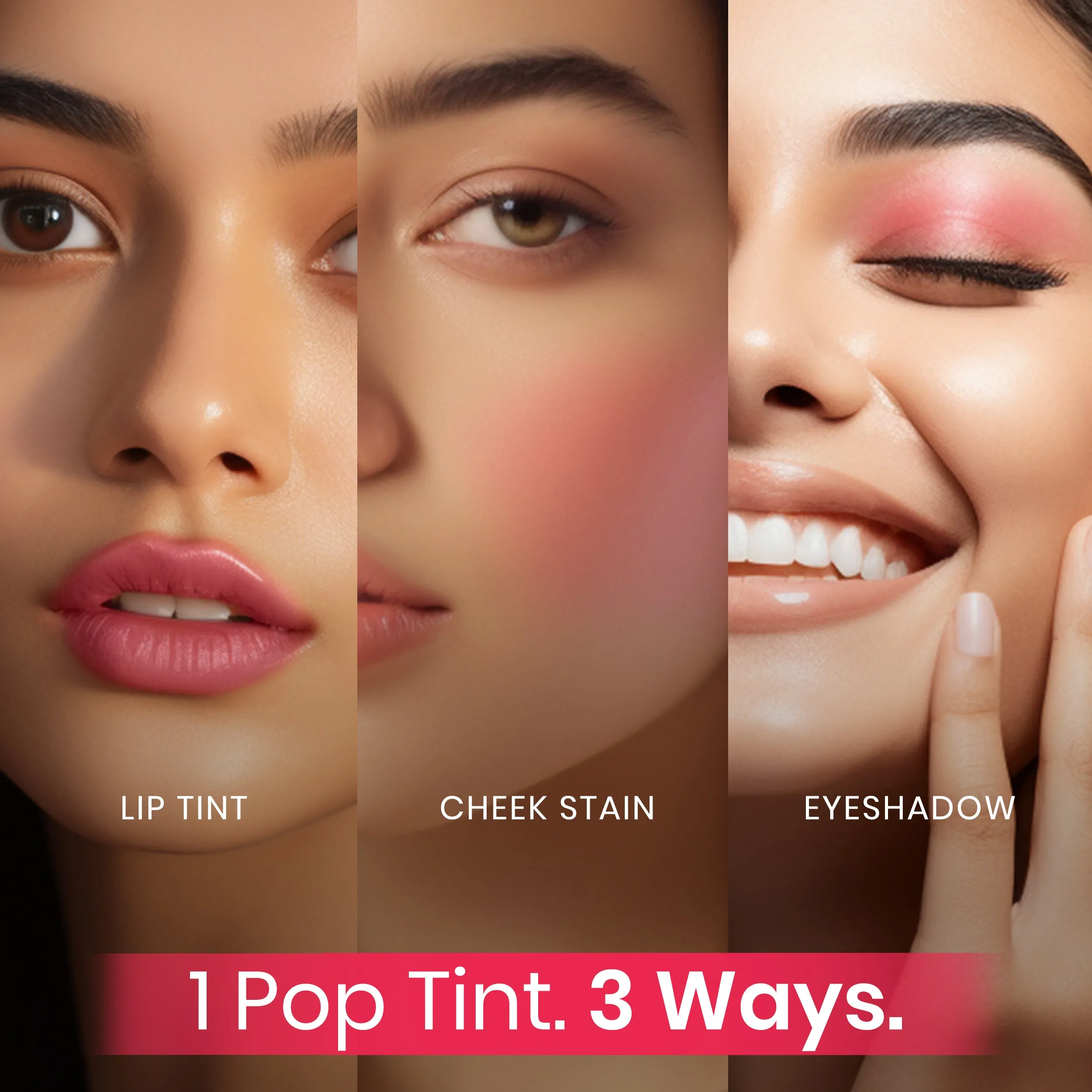 NYB 3 in 1 Pop Tint - Rose Dew 05 (4.5g)