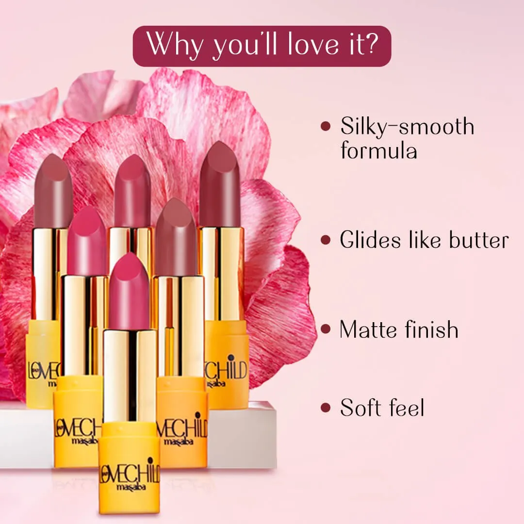 Peri Peri Pink- Rani Core Luxe Matte Lipstick  (Warm Pink) Velvet Matte Finish