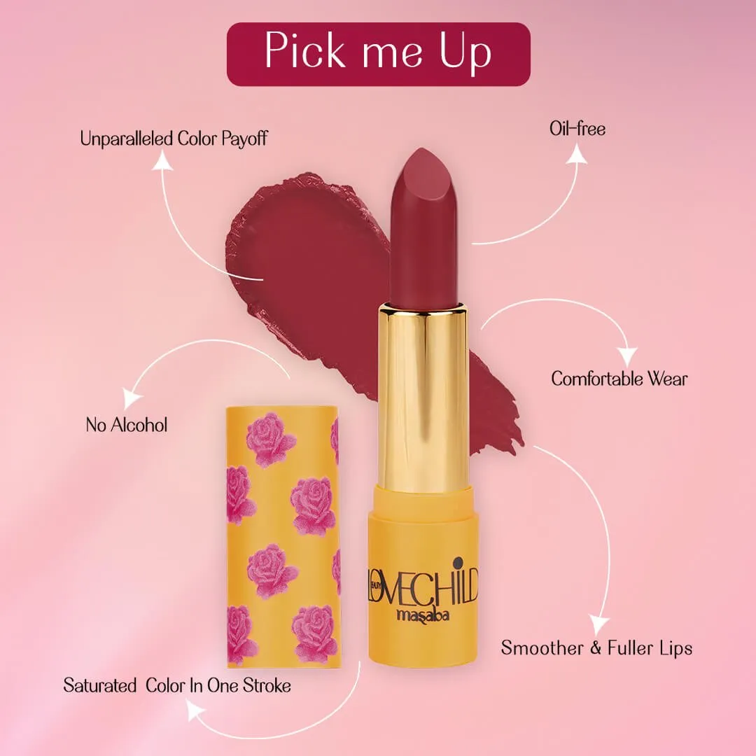 Peri Peri Pink- Rani Core Luxe Matte Lipstick  (Warm Pink) Velvet Matte Finish