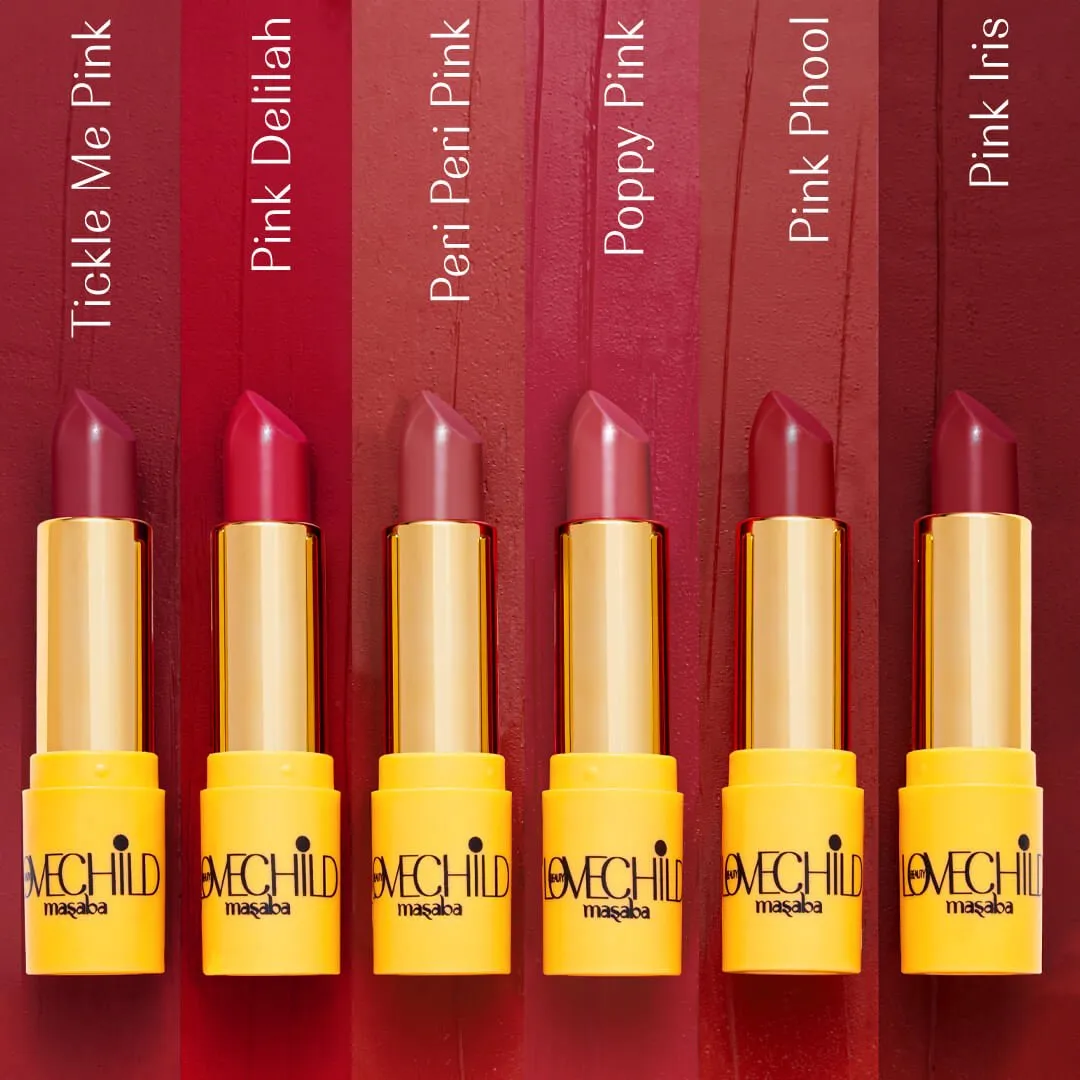 Peri Peri Pink- Rani Core Luxe Matte Lipstick  (Warm Pink) Velvet Matte Finish