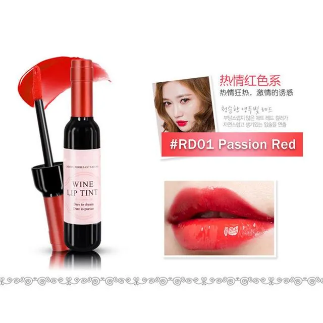 Popular Long Lasting Nonstick Waterproof Wine Bottle Lip Stain