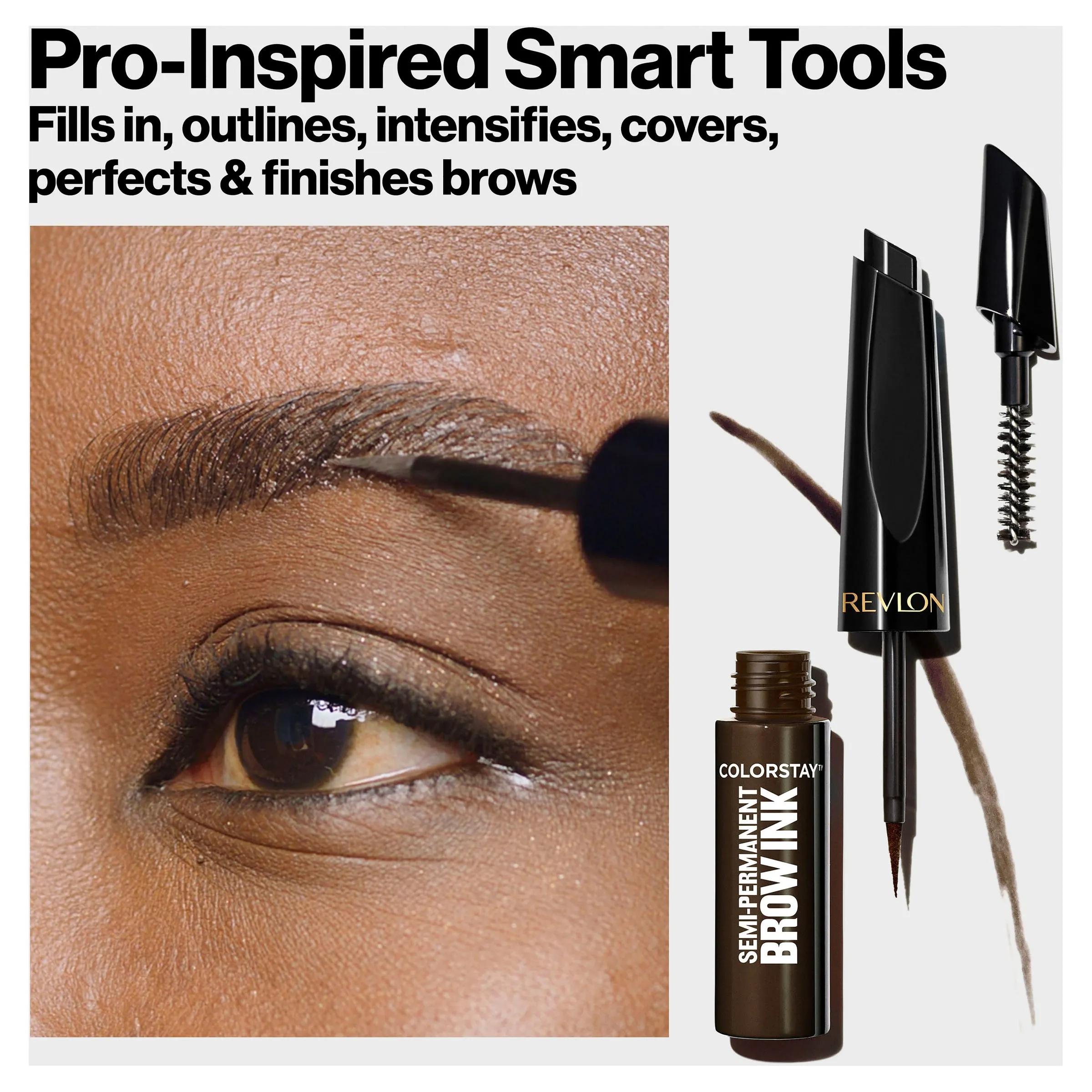 Revlon ColorStay Semi-Permanent Brow Ink Dark Brown