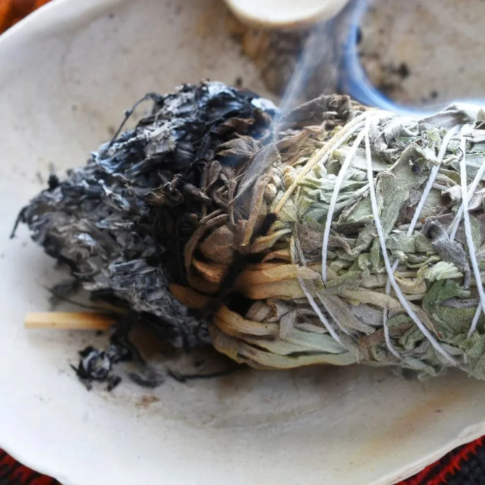 Sage Smudge Stick Dragons Blood 4"