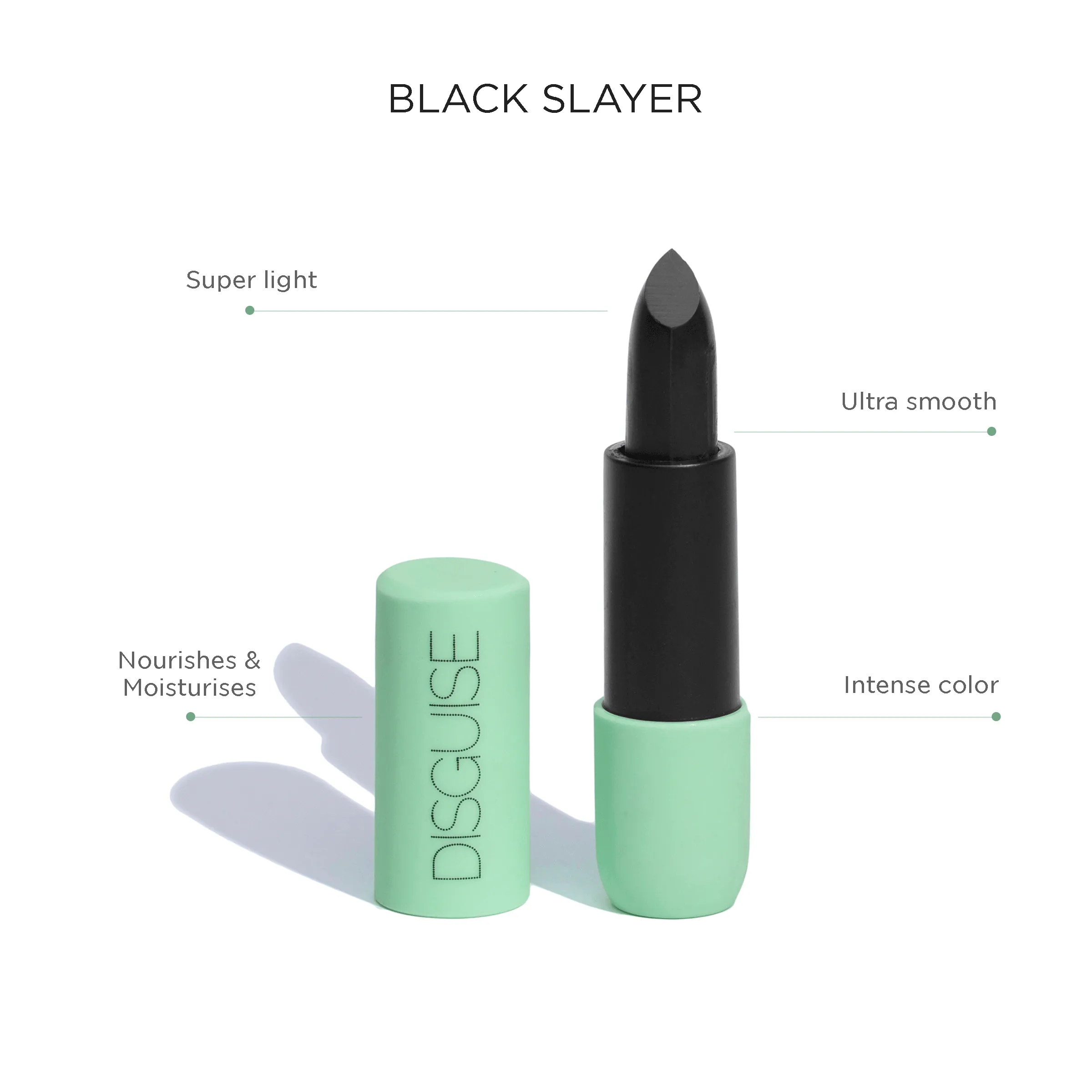 Satin Matte Lipstick Black Slayer 11