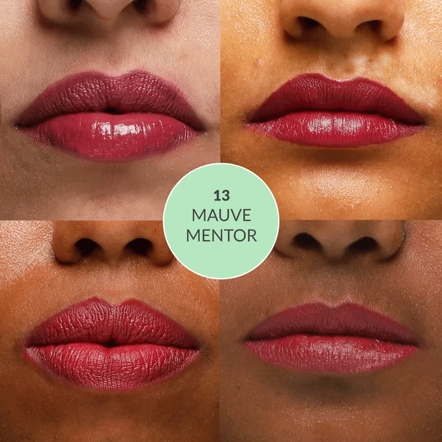 Satin Matte Lipstick Mauve Mentor 13 | ULTRA LIGHT & COMFORTABLE | ENRICHED WITH PLANT OILS