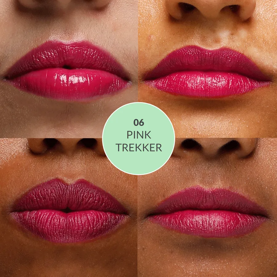 Satin Matte Lipstick Pink Trekker 06