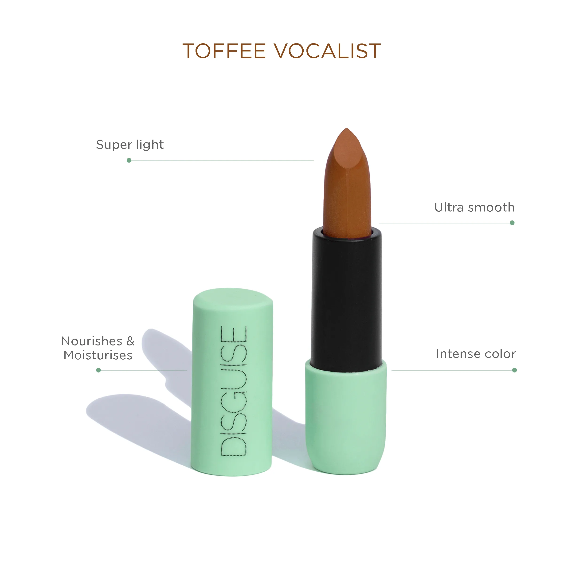 Satin Matte Lipstick Toffee Vocalist 14