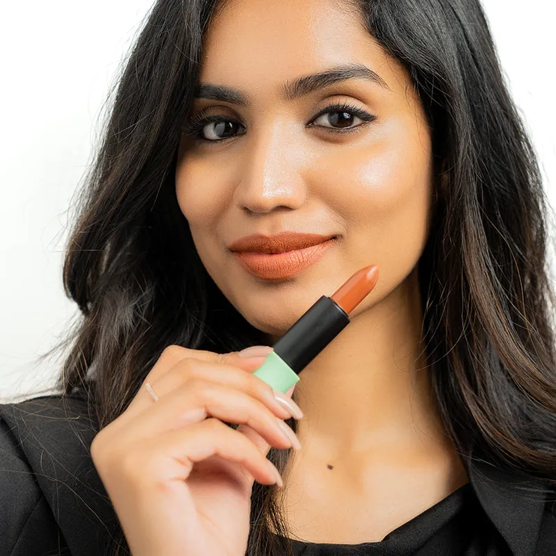 Satin Matte Lipstick Toffee Vocalist 14