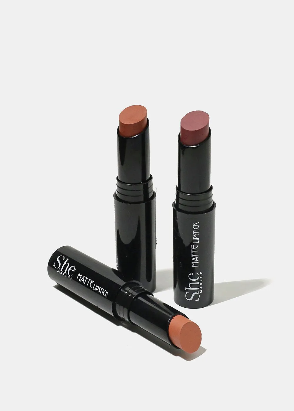 She Matte Lipsticks- Nudes