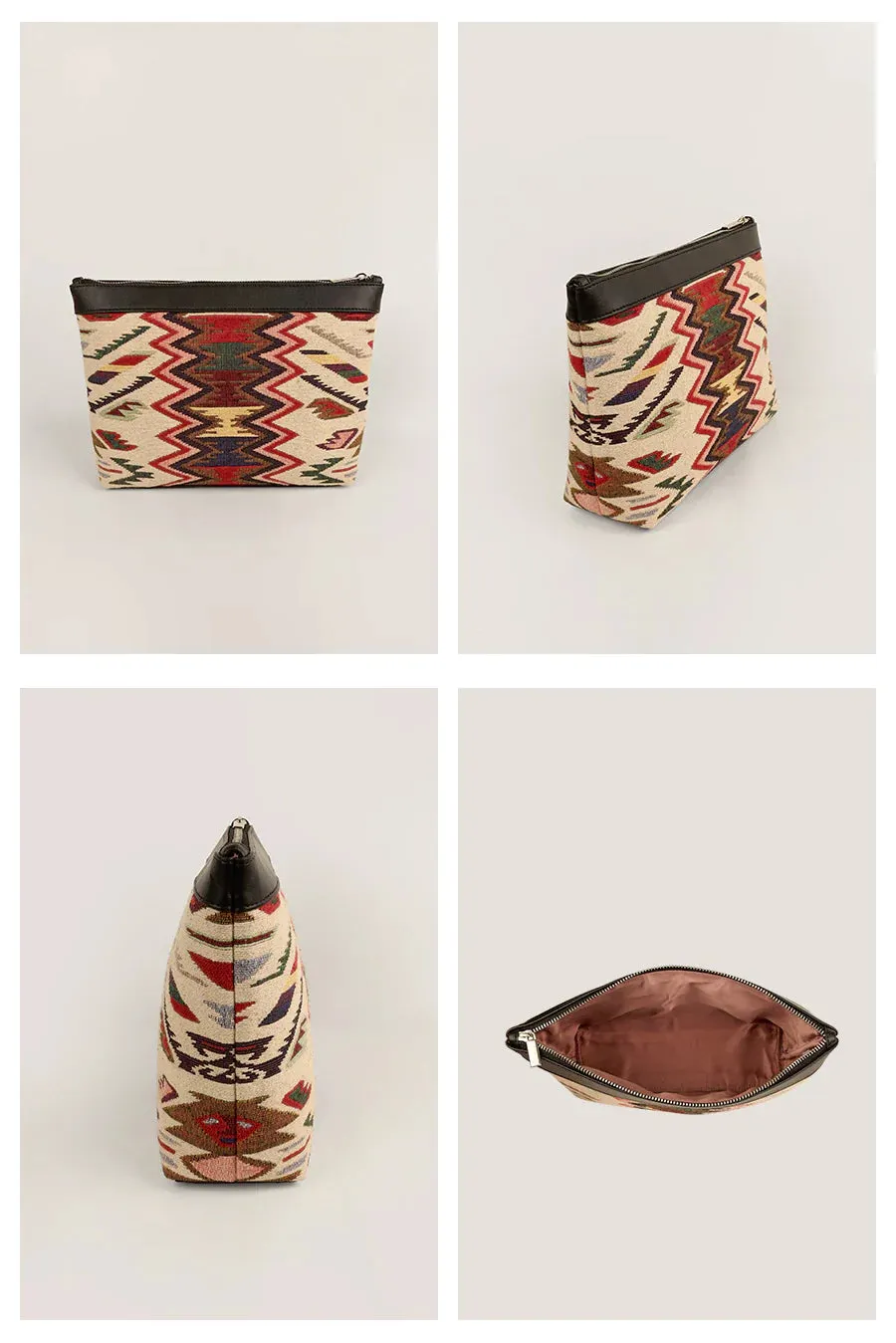 Slindon Small Handloom Toiletry Pouch