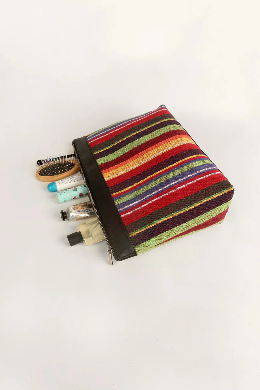 Slindon Small Handloom Toiletry Pouch