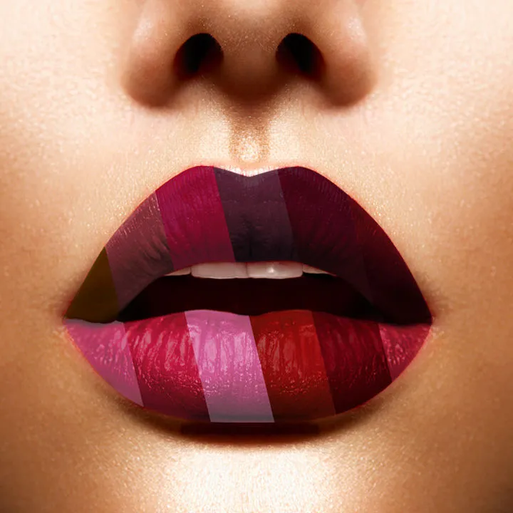 Stay Quirky Lipstick Soft Matte Minis - Kiss My Lips And Take Wine Sips, Set of 12 Mini Lipsticks, Kit 7 (14.4 g)