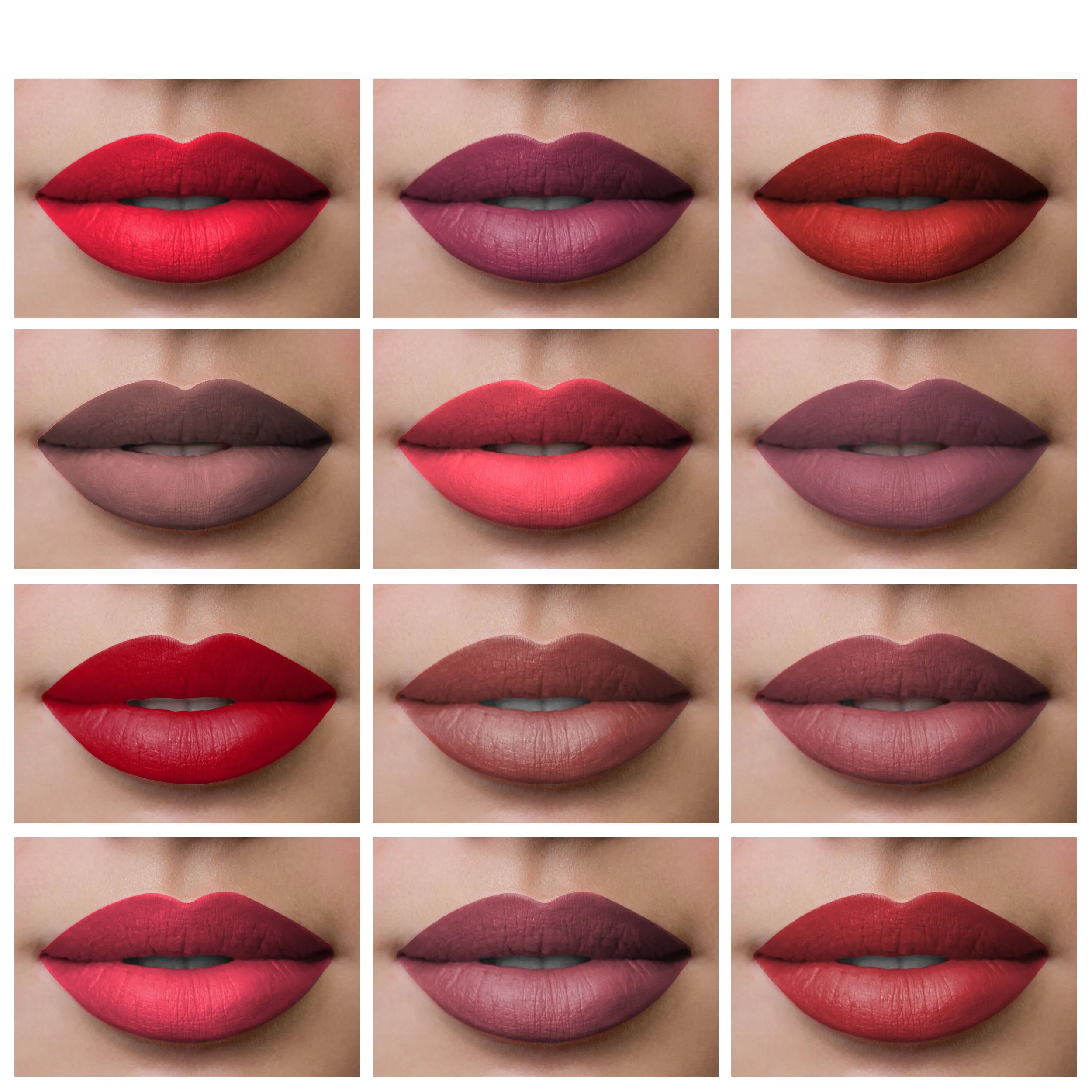 Stay Quirky Lipstick Soft Matte Minis|12 in 1|Long lasting|Smudgeproof|Multicolored| - My Kisses Are The Bullets Set of 12 Mini Lipsticks Kit 3 (14.4 g)