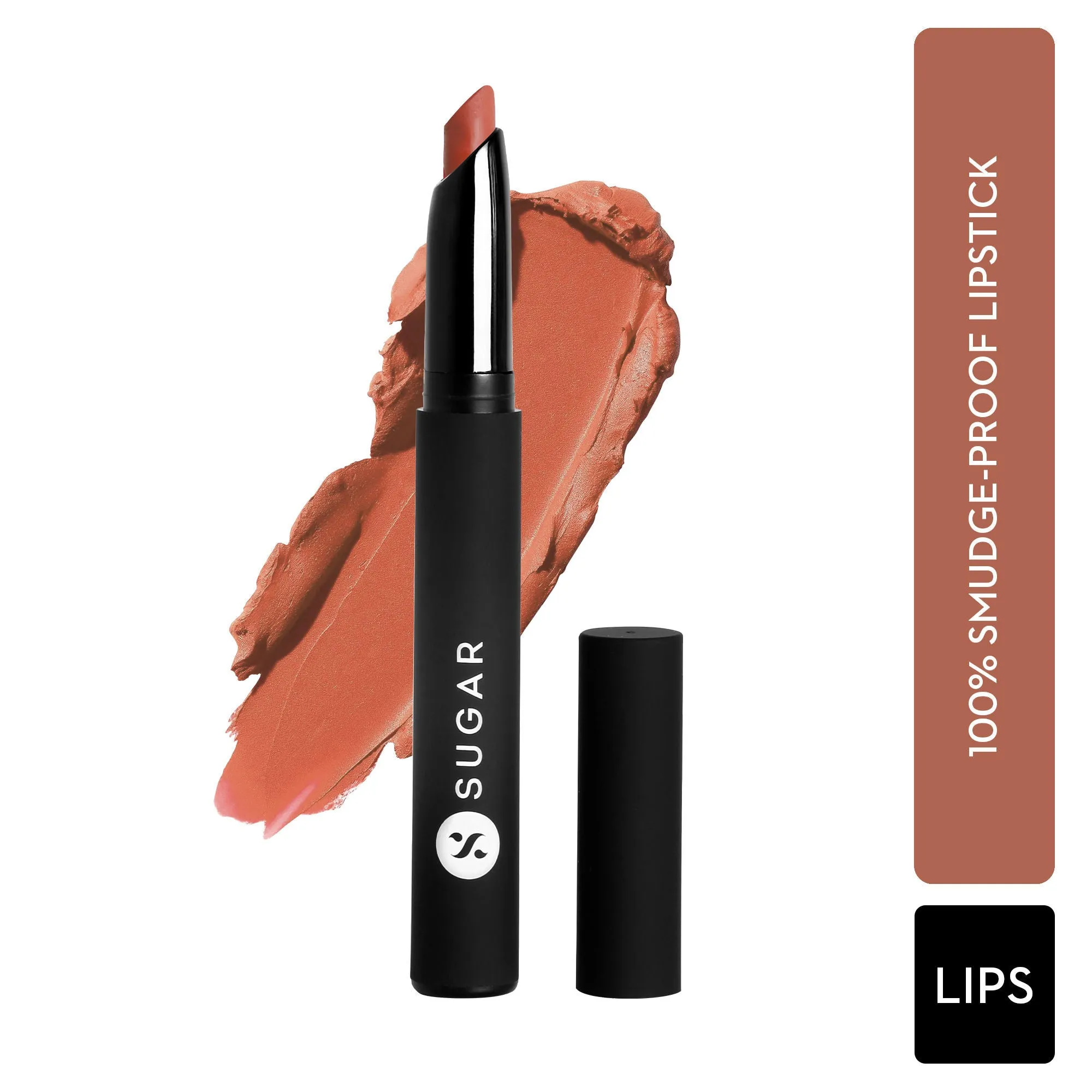 SUGAR Cosmetics Matte Attack Lipstick for Women | Transferproof & Smudgeproof | Lasts upto 12hrs | Enriched With Jojoba Oil | 2gm