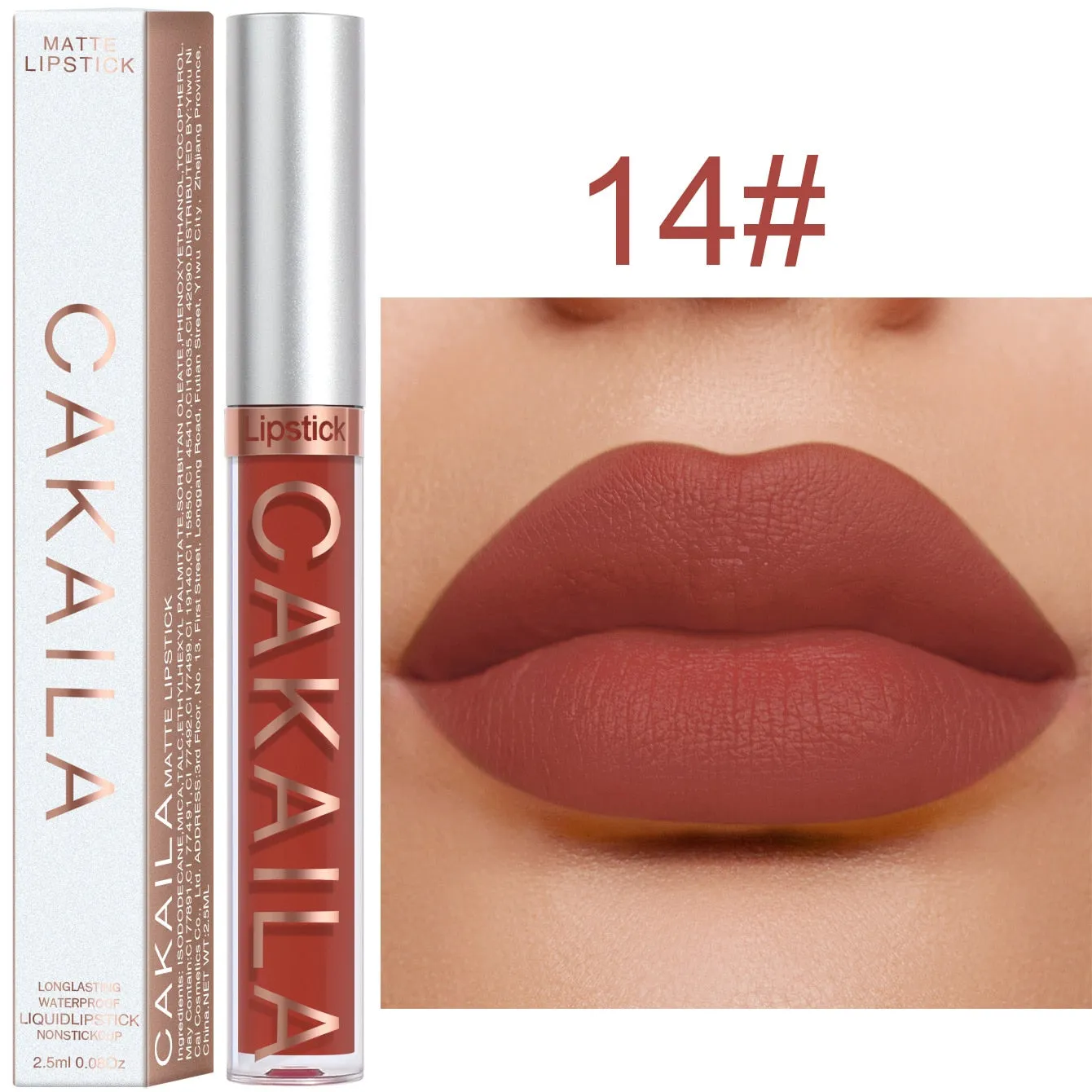Trendy Matte Velvet Long Lasting Waterproof Lipsticks